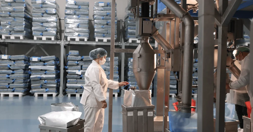 Hazelnut production facility